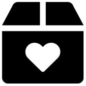 box heart