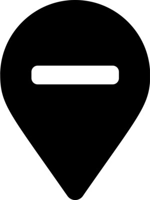 map marker minus