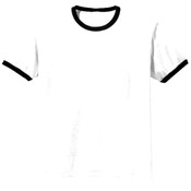 CONTRACT Adult  Ringer T-Shirt - you supply
