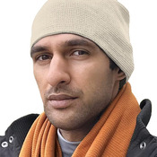 USA-Made 8" Cotton Thermal Beanie