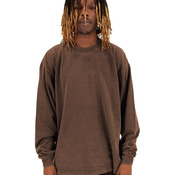 Unisex Max Heavyweight Garment-Dyed Long Sleeve Tee