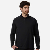 Men's Seaton Pebble Textured Quarter-Zip Pullover
