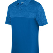 Unisex Shadow Tonal Heather Polo
